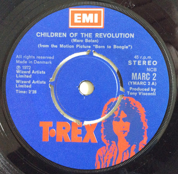 T. Rex : Children Of The Revolution (7")