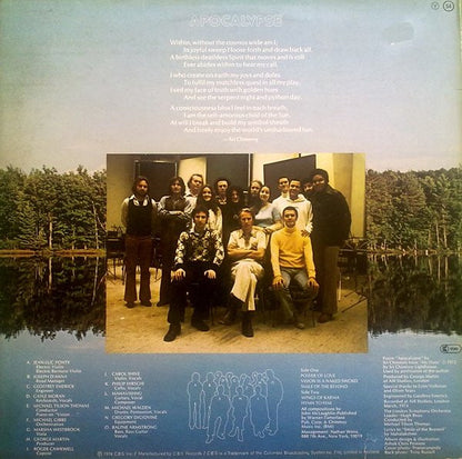 Mahavishnu Orchestra With London Symphony Orchestra, Michael Tilson Thomas : Apocalypse (LP, Album, RE)