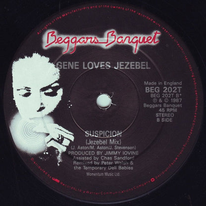 Gene Loves Jezebel : Gorgeous (12", Single)