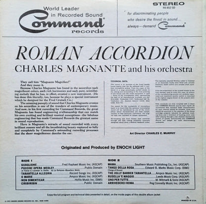 Charles Magnante And His Orchestra : Roman Accordion (LP, Gat)