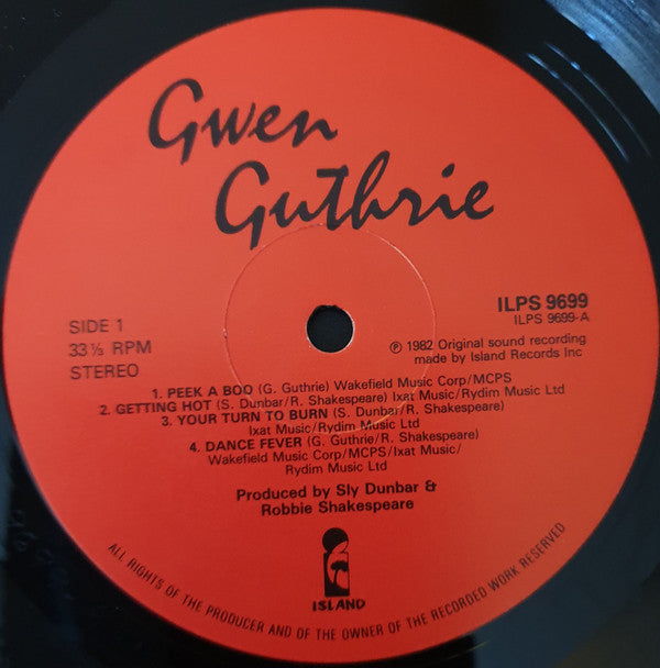 Gwen Guthrie : Gwen Guthrie (LP, Album)