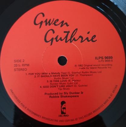 Gwen Guthrie : Gwen Guthrie (LP, Album)