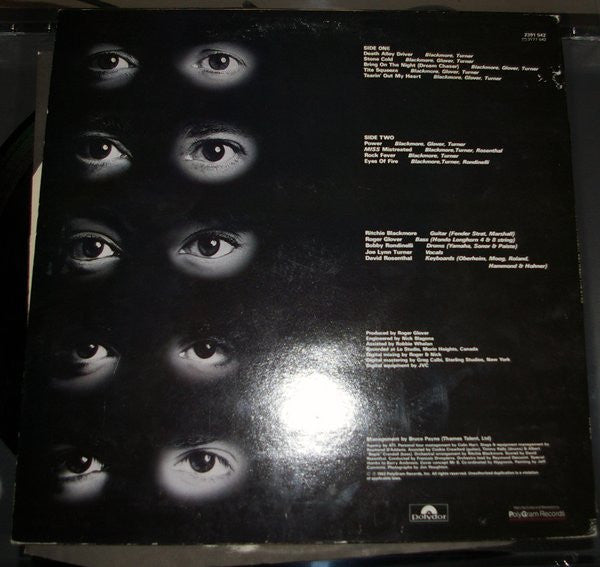 Rainbow : Straight Between The Eyes (LP, Album)