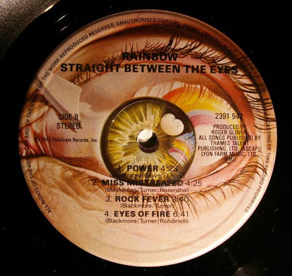 Rainbow : Straight Between The Eyes (LP, Album)