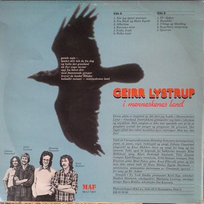 Geirr Lystrup : I Menneskenes Land (LP, Album)