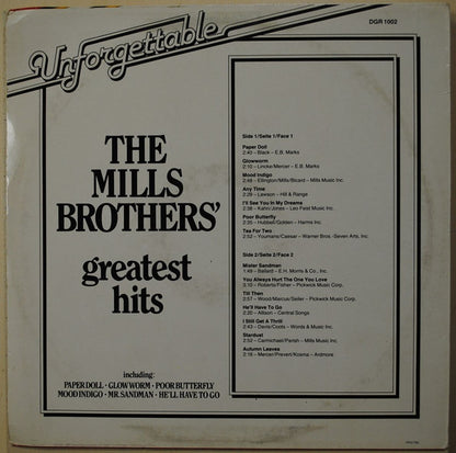 The Mills Brothers : Greatest Hits (LP, Comp)