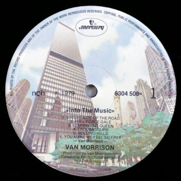 Van Morrison : Into The Music (LP, Album)