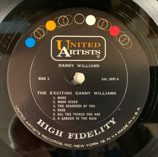 Danny Williams : The Exciting Danny Williams (LP, Mono)