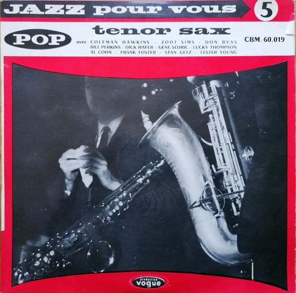 Various : Jazz Pour Vous No. 5 Tenor Sax (10", Comp)