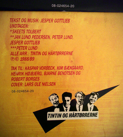 Tintin Og Hårtørrerne : Live'N'Dry (LP, Album)