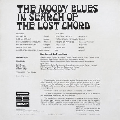 The Moody Blues : In Search Of The Lost Chord (LP, Album, Gat)