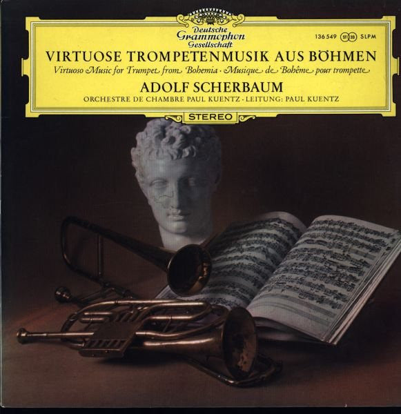 Adolf Scherbaum, Orchestre De Chambre Paul Kuentz, Paul Kuentz : Virtuose Trompetenmusik Aus Böhmen (LP, Album)