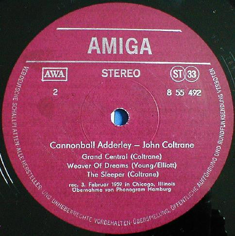 Cannonball Adderley - John Coltrane : Cannonball Adderley - John Coltrane (LP, Album, RE, Red)