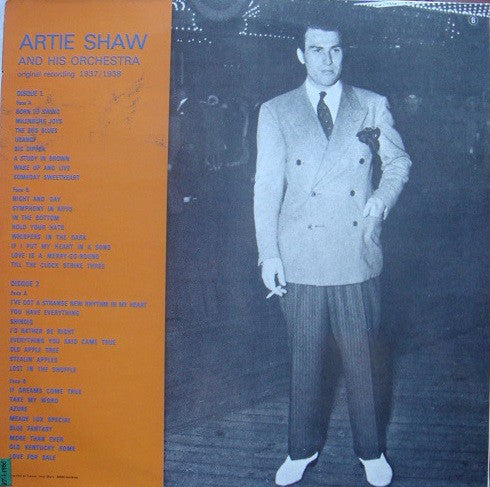 Artie Shaw And His Orchestra : Original Recording 1937-1938 (2xLP, Comp, Mono, Gat)