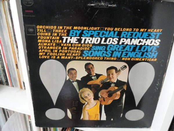 Trio Los Panchos : By Special Request Sing Great Love Songs In English (LP, Album, RE)