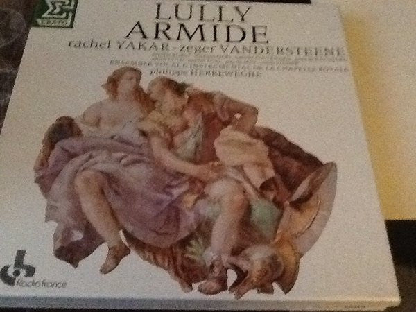 Jean-Baptiste Lully, Rachel Yakar, Zeger Vandersteene, Danielle Borst, Suzanne Gari, Isabelle Poulenard, Greta de Reyghere, Martin Egel, Guy De Mey, Ulrich Studer, Ulrik Cold, La Chapelle Royale, Philippe Herreweghe : Armide  (2xLP + Box)