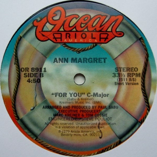 Ann Margret : Love Rush E-Minor (12")