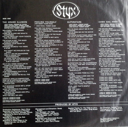 Styx : The Grand Illusion (LP, Album, 2nd)