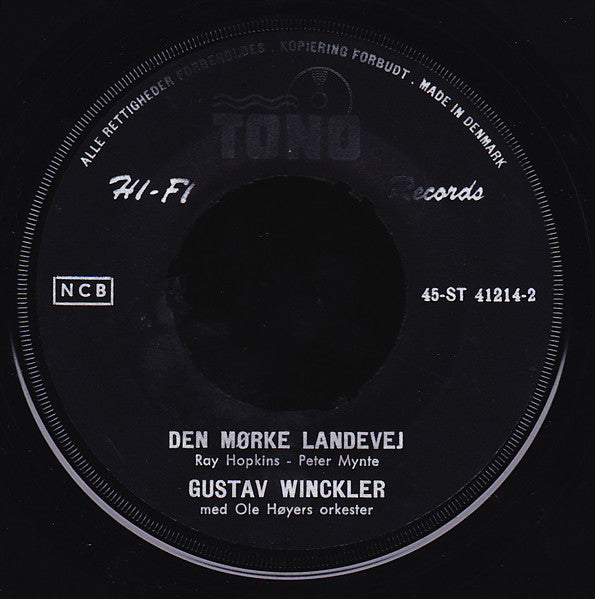 Gustav Winckler : Den Mørke Landevej (7")