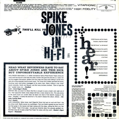 Spike Jones And The Band That Plays For Fun : Spike Jones In Hi-Fi (A Spooktacular In Screaming Sound!) (LP, Album, Mono)