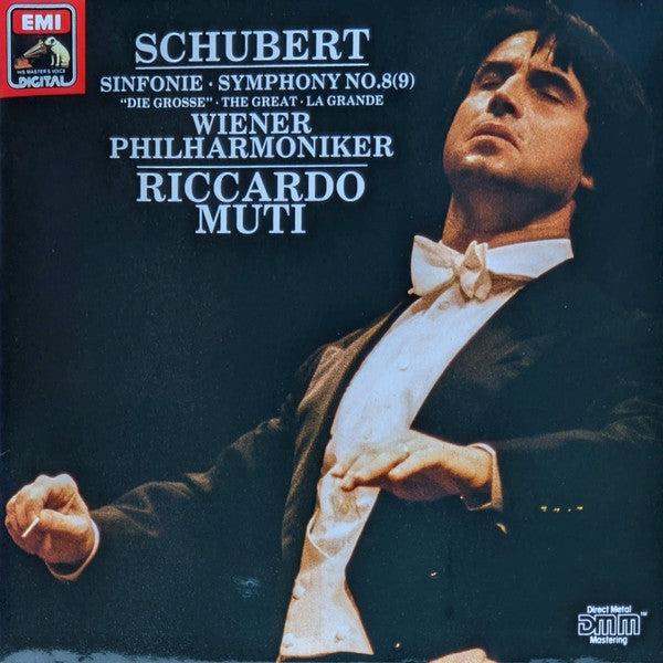 Franz Schubert, Riccardo Muti : Sinfonie Nr. 8 (9) C-Dur D. 944 (Die "Grosse")) (LP)