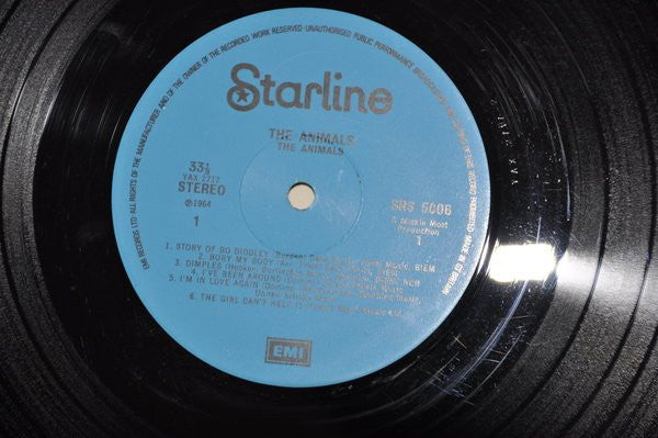 The Animals : The Animals (LP, Album, RE)