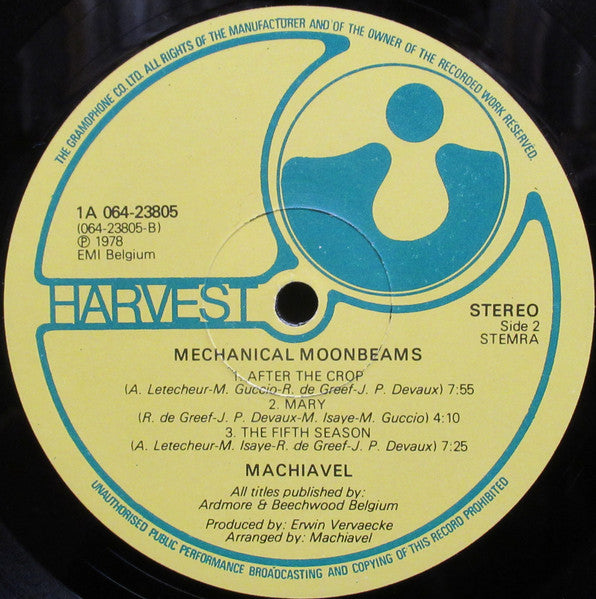 Machiavel : Mechanical Moonbeams (LP, Album, Gat)