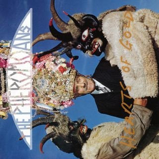 The Pheromoans : Hearts Of Gold (LP, Album, Whi)