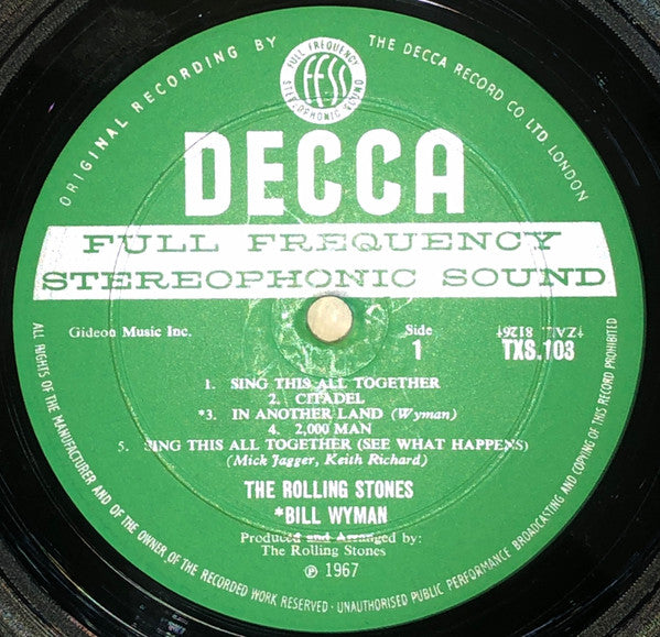 The Rolling Stones : Their Satanic Majesties Request (LP, Album, Len)