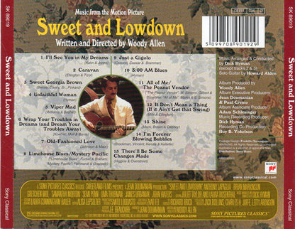 Various : Sweet And Lowdown (Music From The Motion Picture Written And Directed By Woody Allen) (CD, Album)