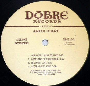 Anita O'Day : Anita O'Day (LP, Album)