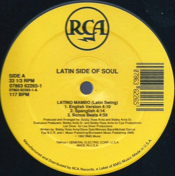 Latin Side Of Soul : Latino Mambo (Latin Swing) (12")