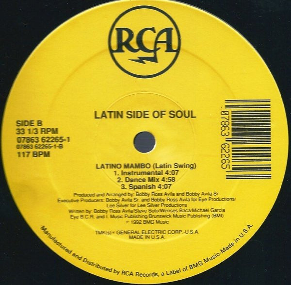 Latin Side Of Soul : Latino Mambo (Latin Swing) (12")