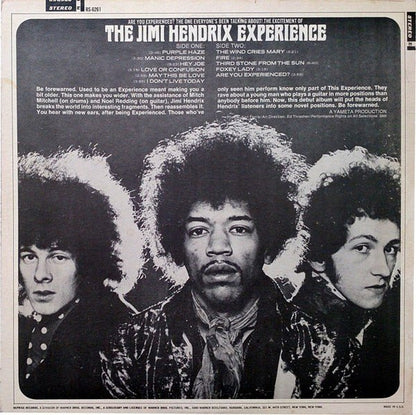 The Jimi Hendrix Experience : Are You Experienced? (LP, Album, RE)