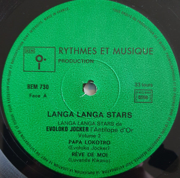 Evoloko Jocker, Langa Langa Stars : Vol. 2 (LP, Album)