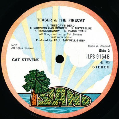 Cat Stevens : Teaser And The Firecat (LP, Album, RE, Gat)