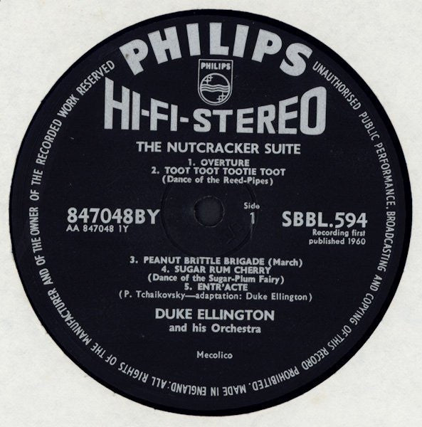 Duke Ellington And His Orchestra, Duke Ellington, Billy Strayhorn, Pyotr Ilyich Tchaikovsky : The Nutcracker Suite (LP, Album)