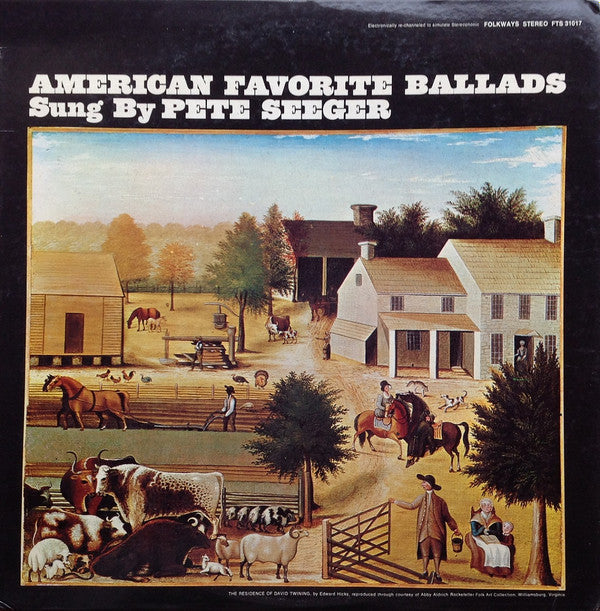 Pete Seeger : American Favorite Ballads (LP, Album)