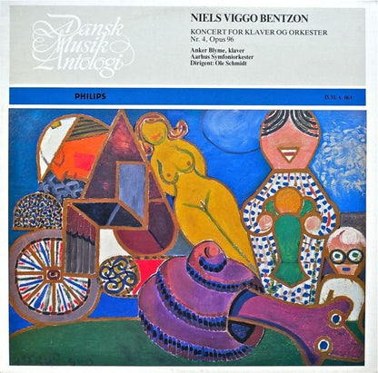 Niels Viggo Bentzon : Koncert For Klaver Og Orkester Nr. 4, Opus 96 (LP)