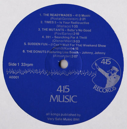 Various : 415 Music (LP, Comp)