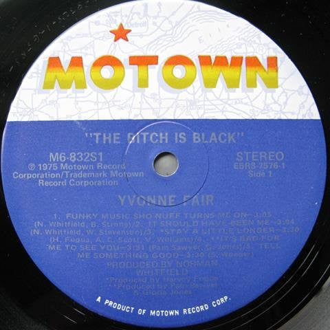 Yvonne Fair : The Bitch Is Black (LP, Album)