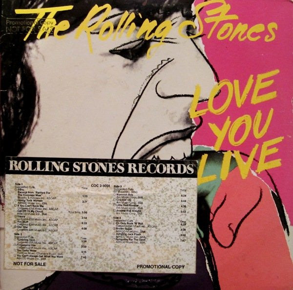 The Rolling Stones : Love You Live (2xLP, Album, Pre)