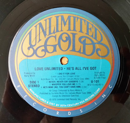 Love Unlimited : He's All I've Got (LP, Album)