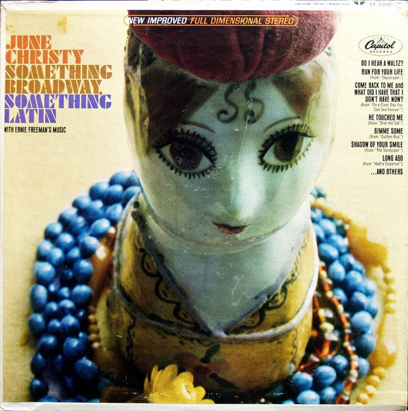 June Christy : Something Broadway Something Latin With Ernie Freeman's Music (LP)