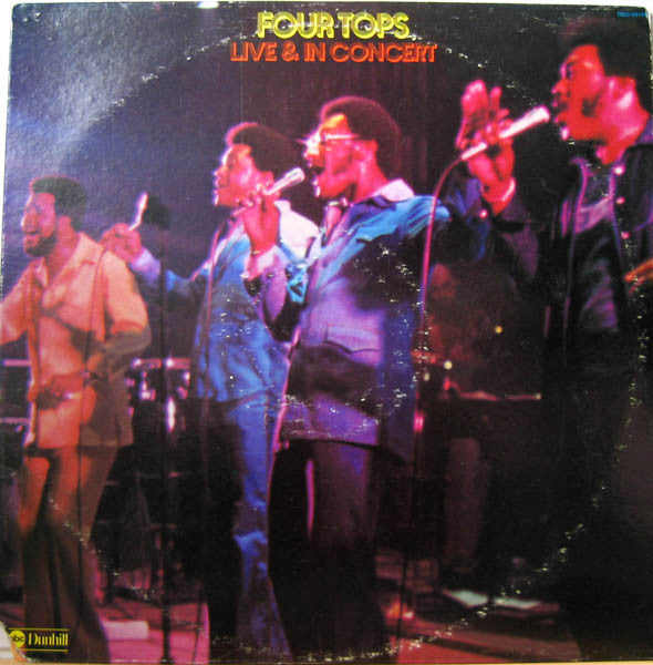 Four Tops : Live & In Concert (LP, Album, Pit)