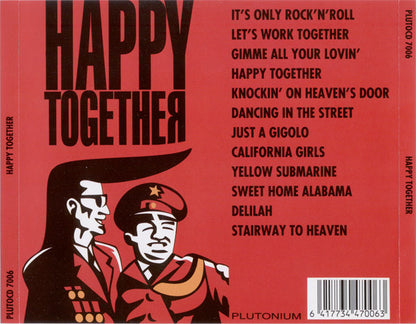 Leningrad Cowboys & The Alexandrov Red Army Ensemble : Happy Together (CD, Album)