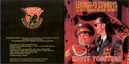 Leningrad Cowboys & The Alexandrov Red Army Ensemble : Happy Together (CD, Album)