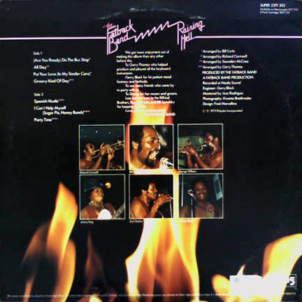 The Fatback Band : Raising Hell (LP, Album)