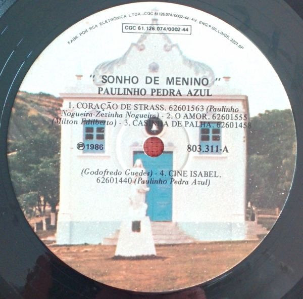 Paulinho Pedra Azul : Sonho De Menino (LP)