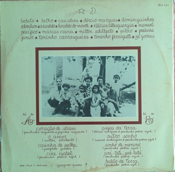 Paulinho Pedra Azul : Sonho De Menino (LP)